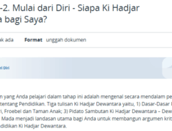 01.01.2-T2-2. Mulai dari Diri – Siapa Ki Hadjar Dewantara bagi Saya?