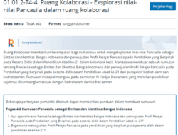 01.01.2-T4-4. Ruang Kolaborasi – Eksplorasi nilai-nilai Pancasila dalam ruang kolaborasi